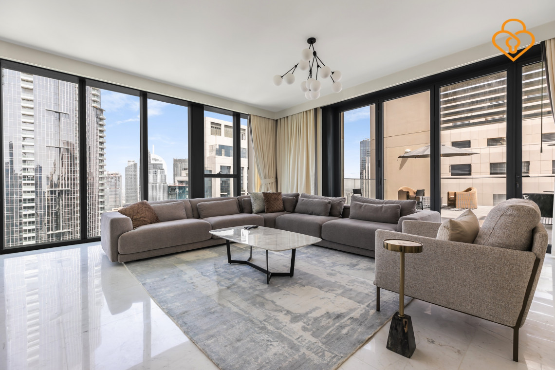 luxury airbnb duplex downtown dubai